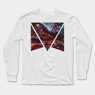 Abstract Geometric design Long Sleeve T-Shirt